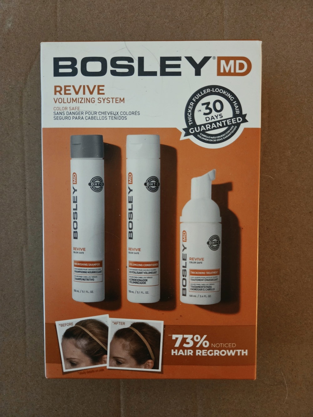 Bosley MD Revive Volumizing System - Color Safe